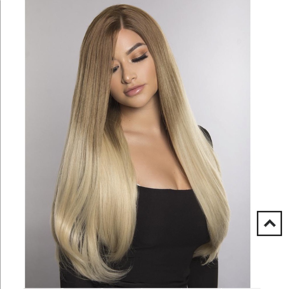 SYNTHETIC WIG GISELLE 295G 26” ASH BROWN/BLONDE